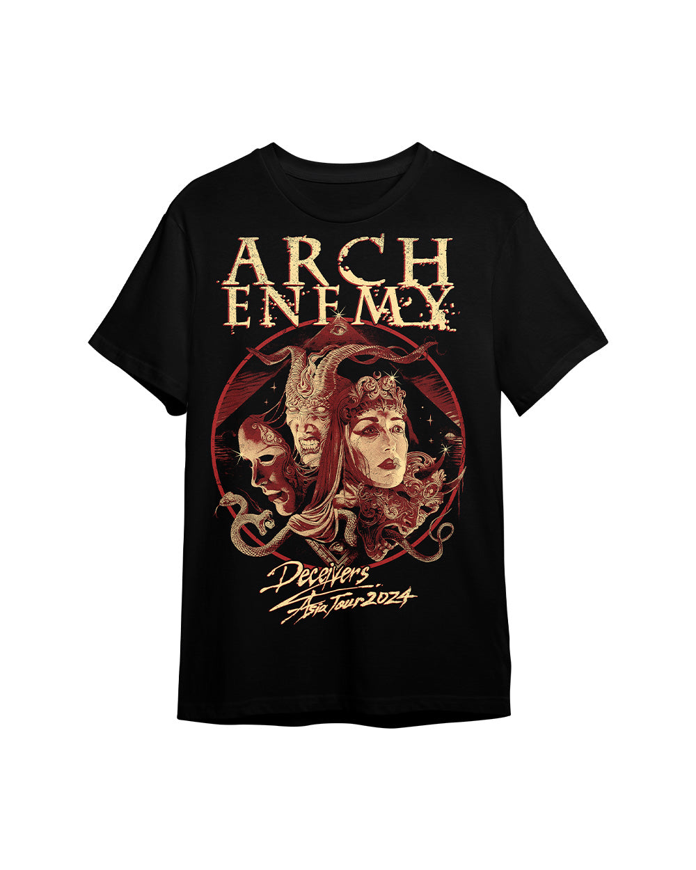 ARCH ENEMY: DECEIVER'S TOUR SHIRT