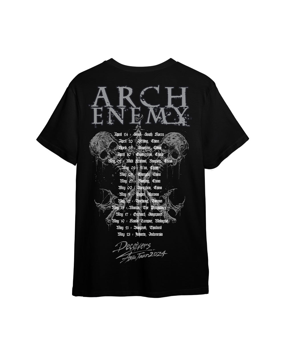 ARCH ENEMY: POISONER TOUR SHIRT