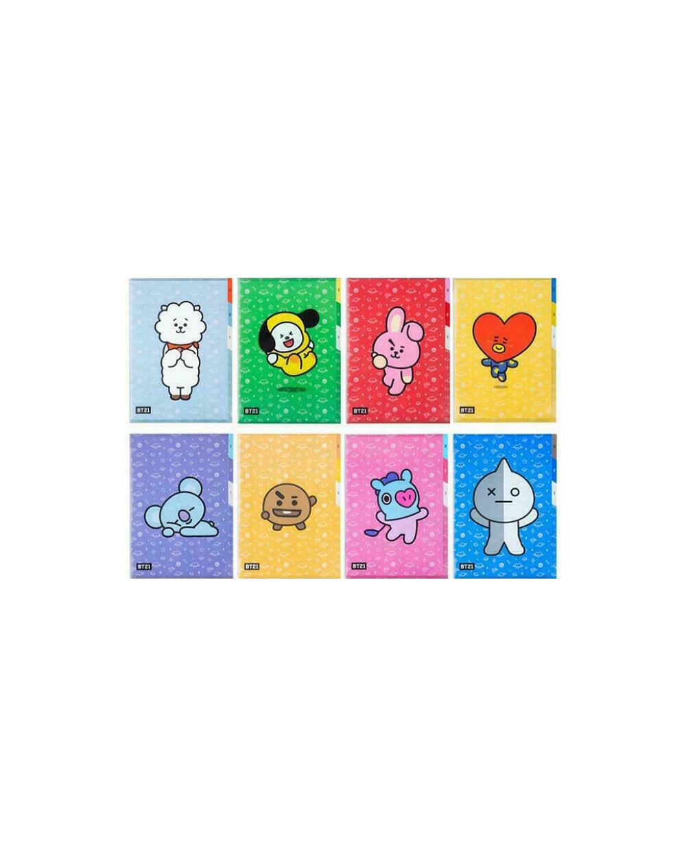 BTS - BT21 3-POCKET FOLDER