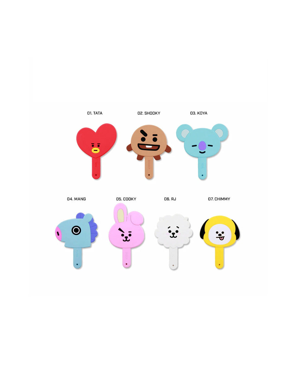 BTS - BT21 HAND MIRROR