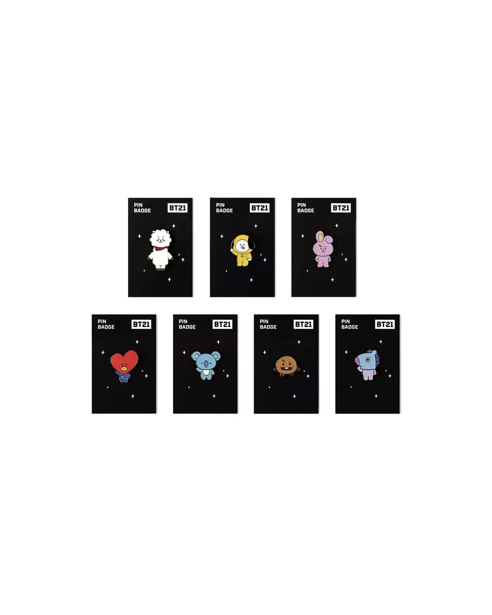 BTS - BT21 PIN BADGE