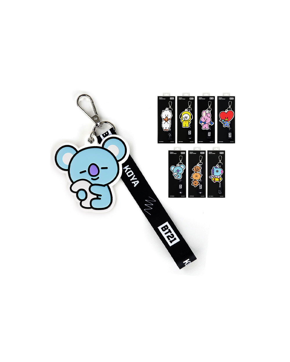 BTS - BT21 TRAVEL WRIST STRAP