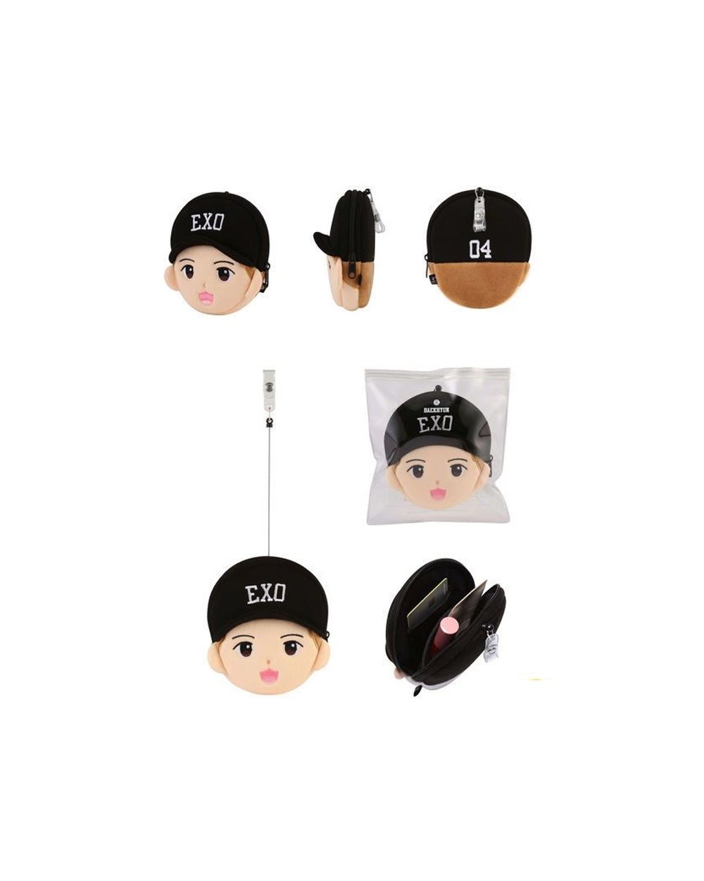 EXO - CHARACTER POUCH
