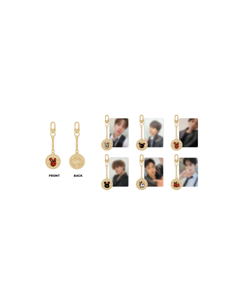 IKON - LUCKY COIN KEY RING