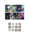 LOVELY RUNNER - Postcard & Stamp Sticker Set