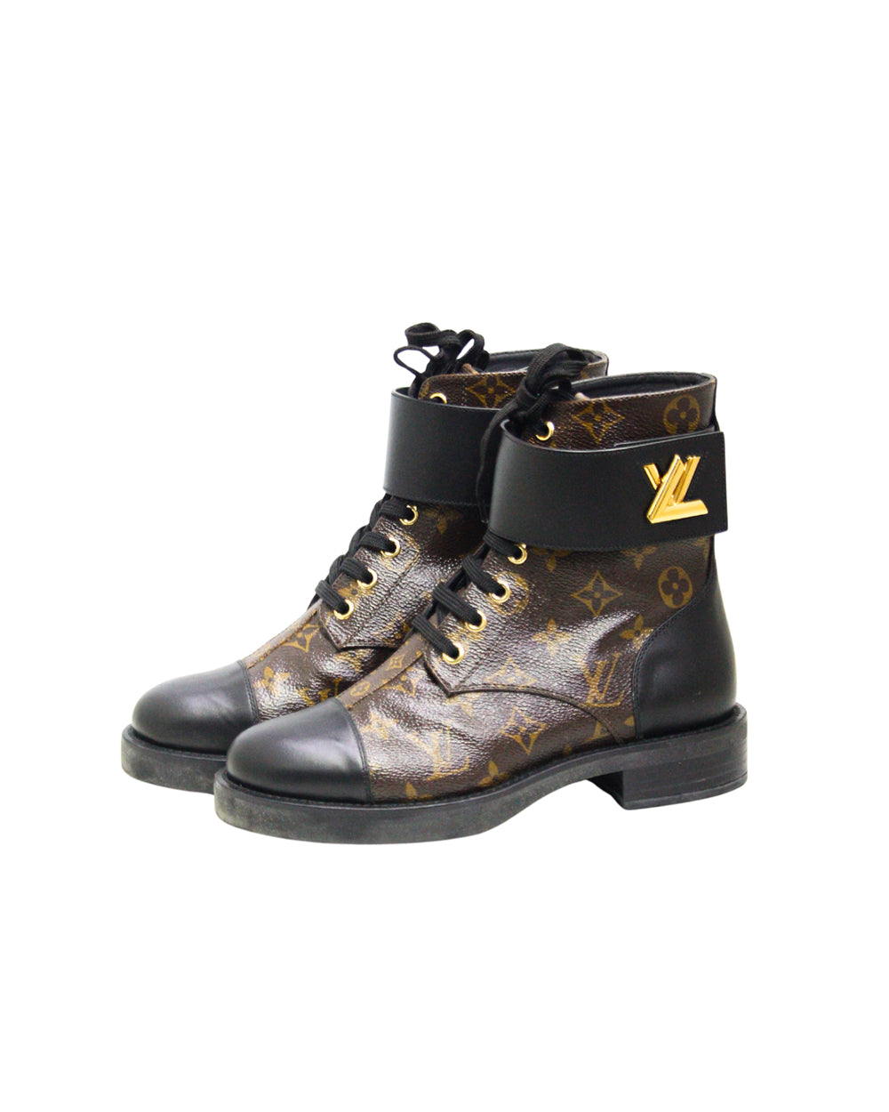 Louis Vuitton Wonderland Flat Ranger Boots
