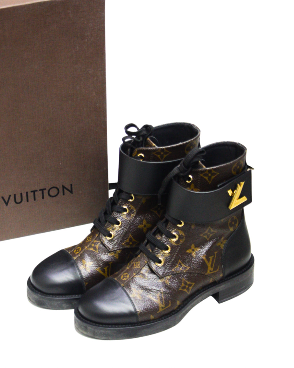 Louis Vuitton Wonderland Flat Ranger Boots