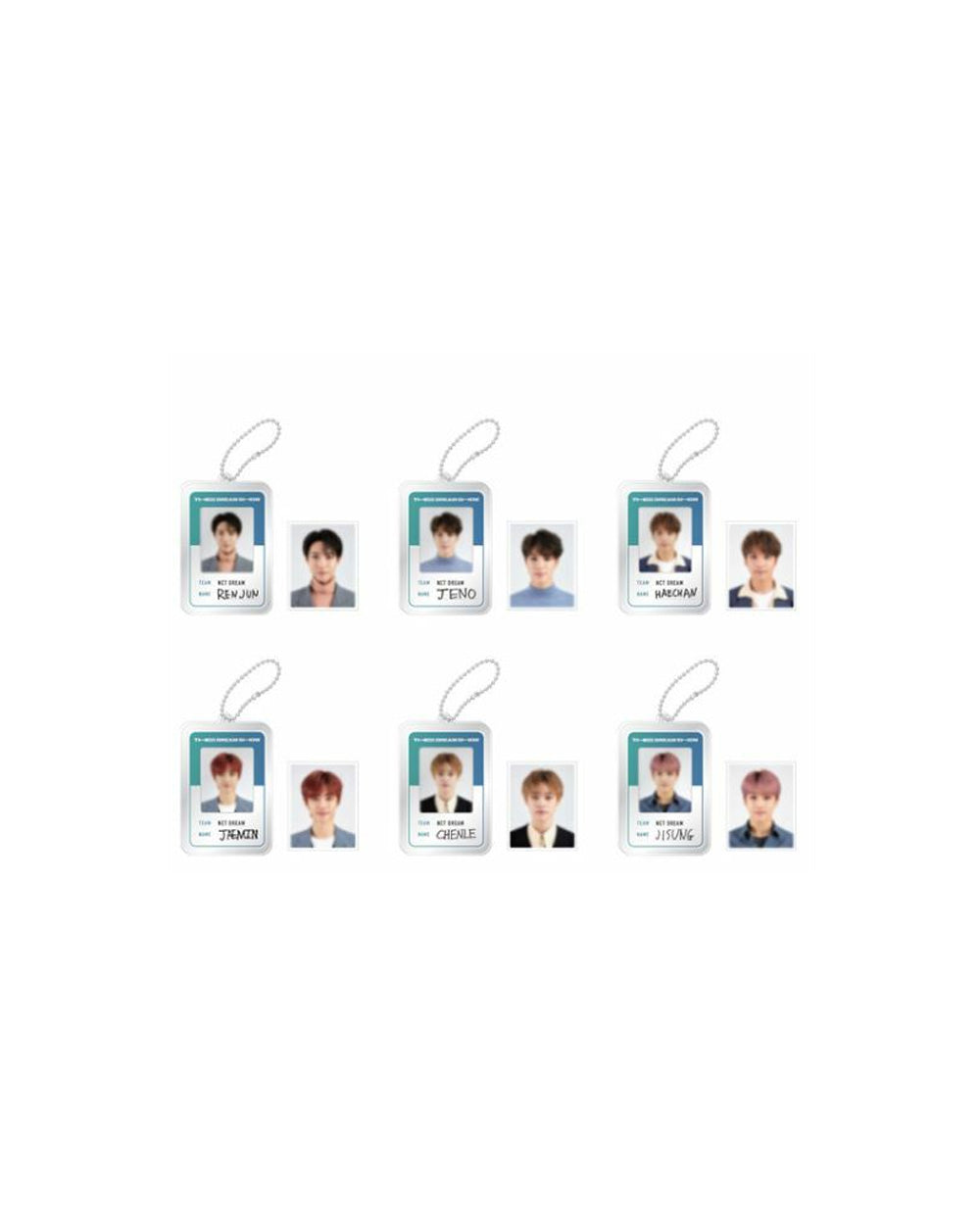 NCT DREAM - ACRYLIC PHOTO CHARM SET [THE DREAM SHOW]