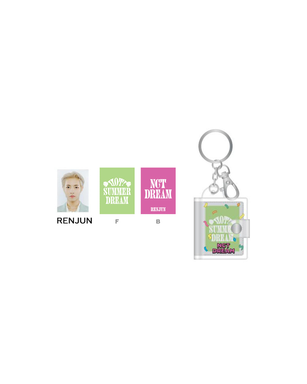 NCT DREAM - MINI ALBUM KEY HOLDER & PHOTO SET [THE DREAM SHOW 2]