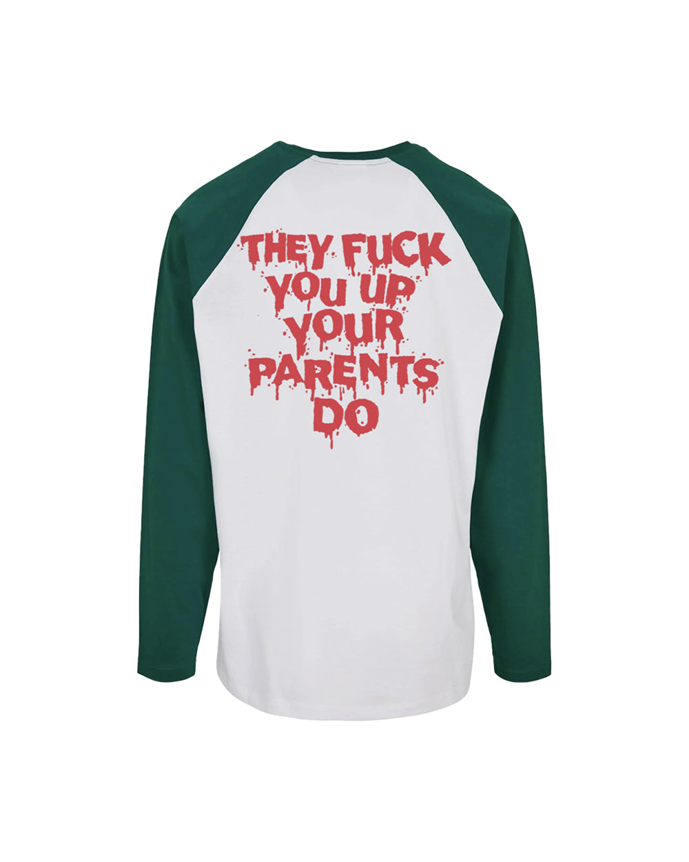 NECK DEEP - PARENTS DESIGN BASEBALL LONGSLEEVES