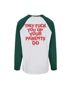 NECK DEEP - PARENTS DESIGN BASEBALL LONGSLEEVES