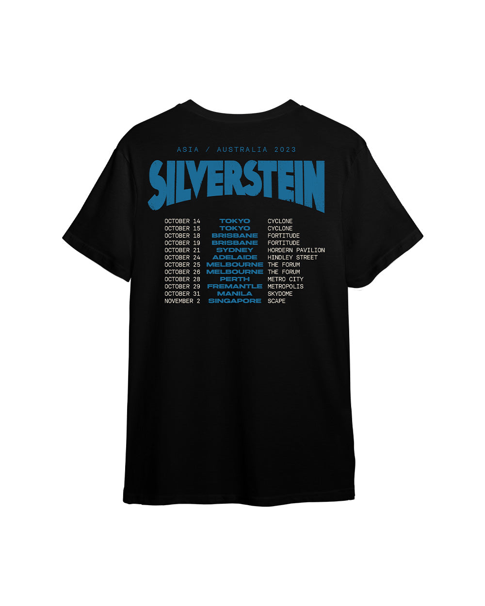 SILVERSTEIN: BARBED WIRE TOUR TEE