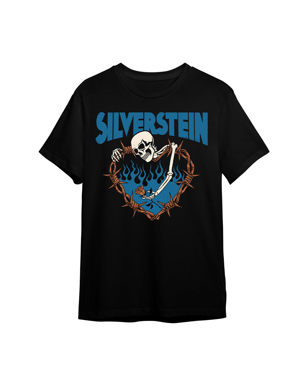 SILVERSTEIN: BARBED WIRE TOUR TEE