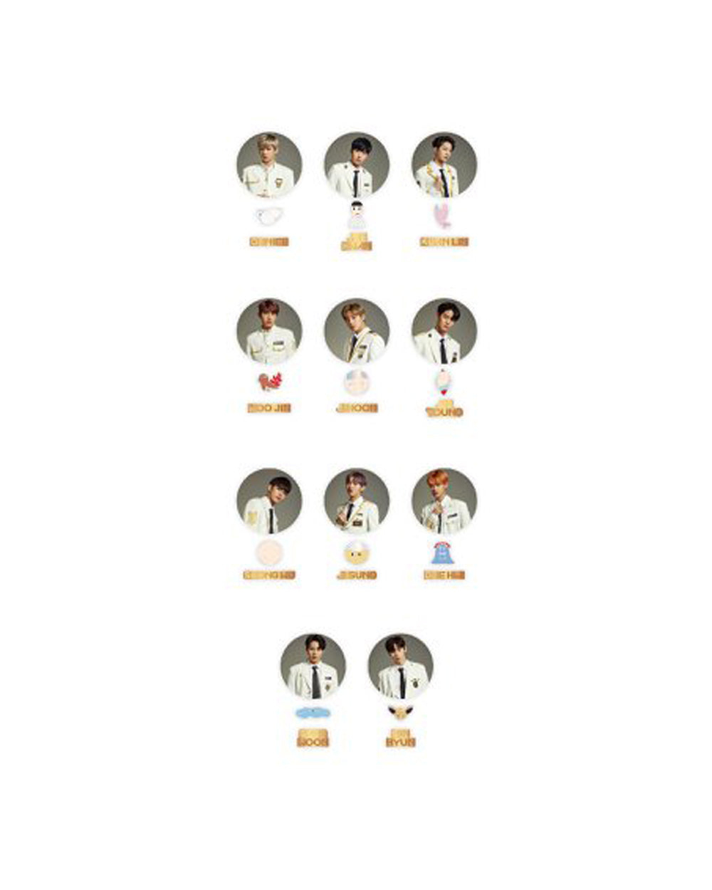 WANNA ONE - BADGE SET