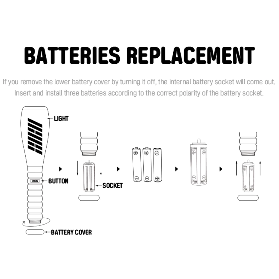 IKON - OFFICIAL LIGHTSTICK